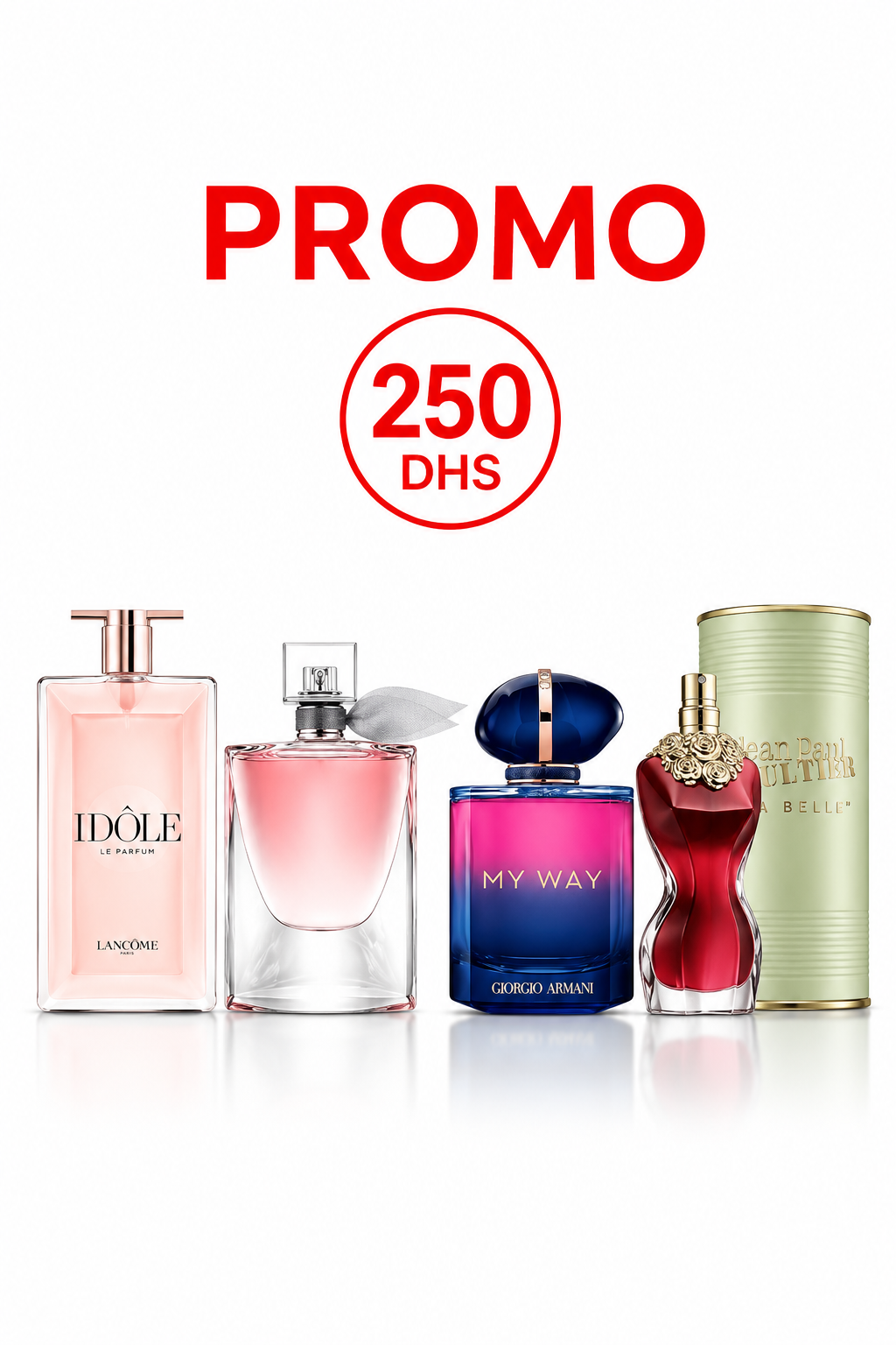 Pack (5ml * 4) IDOLE + LA VIE EST BELLE + MY WAY + LA BELLE
